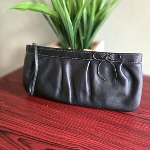 Genuine Leather Ann Taylor Loft wristlet